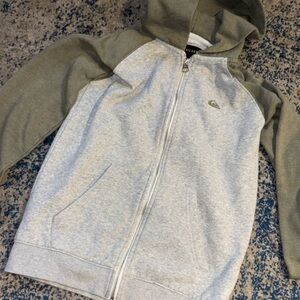 Quicksilver Size Small Zip Up Hoodie